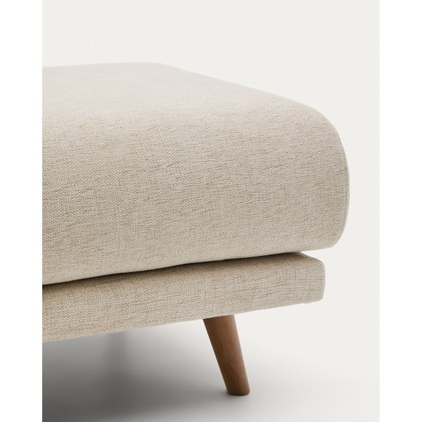 Bež tabure od šenila Karin – Kave Home-image-4