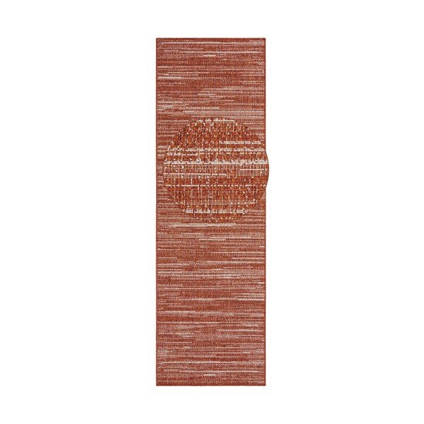 Crveni vanjski tepih 350x80 cm Gemini - Elle Decoration