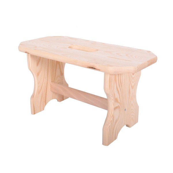 Stolac od masivnog bora u prirodnoj boji Forte – Rojaplast-image-2