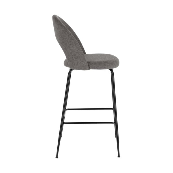 Sive barske stolice u setu 4 kom (visine sjedala 63 cm) Mahalia – Kave Home-image-3