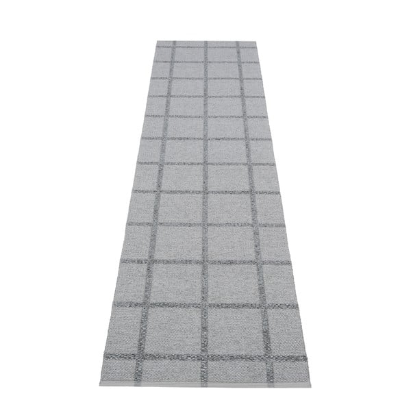 Siva unutarnja i vanjska staza 70x300 cm Ada Grey – Pappelina