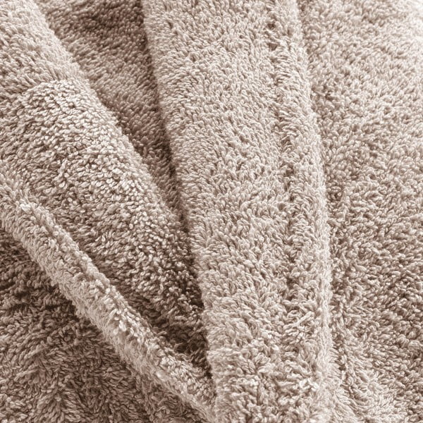 Svjetlo smeđi pamučan kućni ogrtač M Tendresse – douceur d'intérieur-image-2