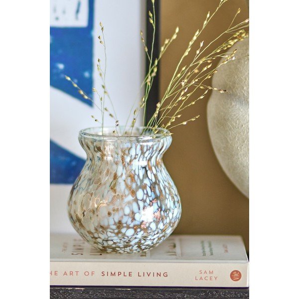 Bež vaza (visina 8 cm) Jazmine – Bloomingville-image-1