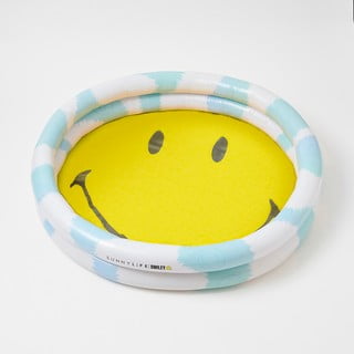 Bazen na napuhavanje Sunnylife Smiley, ø 165 cm