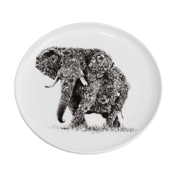 Bijeli porculanski tanjur Maxwell & Williams Marini Ferlazzo Elephant, ø 20 cm