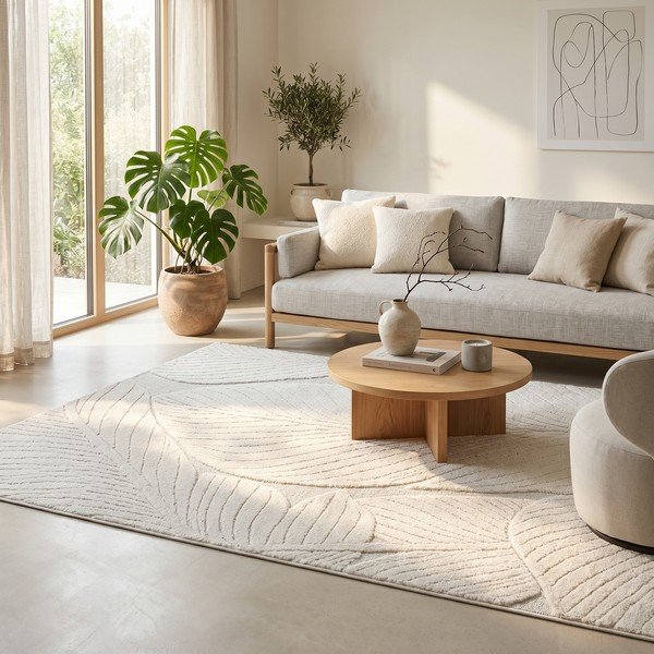 Krem tepih 120x170 cm Lamina – ESTE-image-2