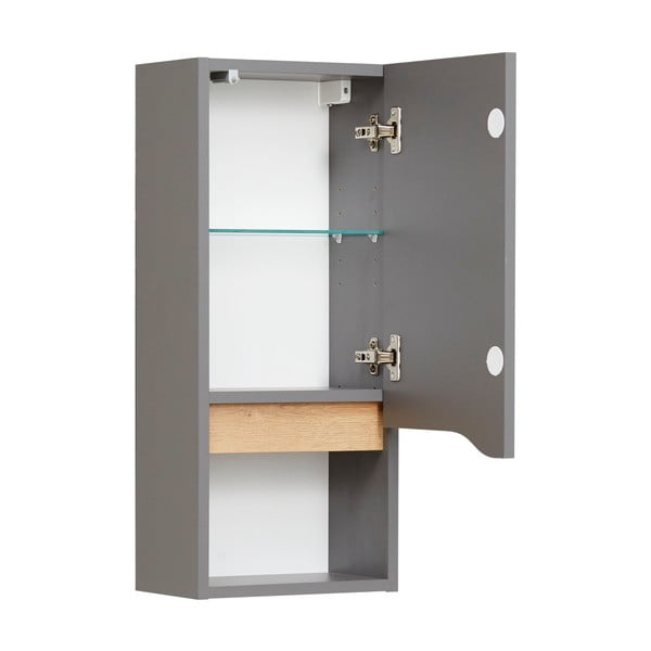 Sivi viseći kupaonski ormarić 30x70 cm Set 357 - Pelipal-image-2