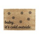 Otirač s božićnim motivom od kokosovih vlakana 40x60 cm Baby It's Cold Outside – Artsy Doormats