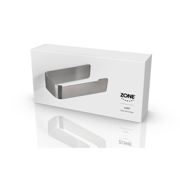 Zidni držač toaletnog papira od nehrđajućeg čelika u mat srebrnoj boji Ume – Zone-image-3