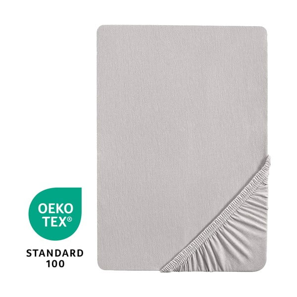 Dječja plahta s gumom za dječji krevetić od organskog pamuka 140x70 cm Lil Planet – Roba-image-3