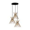 Metalna viseća lampa zlatne boje ø 34 cm Izmir - Squid Lighting