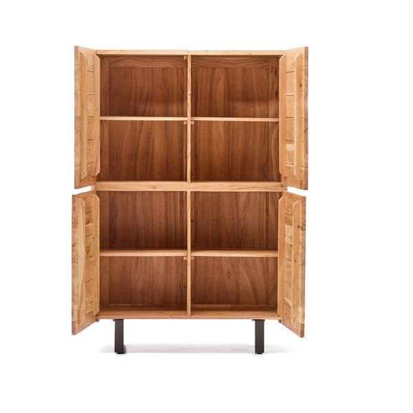 Komoda od masivnog bagrema u prirodnoj boji 100x155x40,5 cm Uxue – Kave Home-image-3