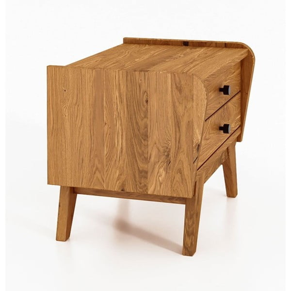 Noćni ormarić od hrastovine Retro 1 - The Beds-image-3
