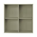Kaki zelena viseća biblioteka 70x70x27 cm Mistral – Hammel Furniture