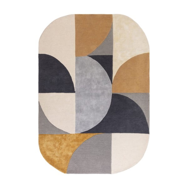 Oker žuti vuneni tepih 160x230 cm Sunset – Asiatic Carpets