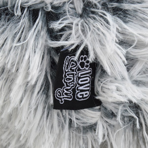 Bijeli krevet za pse 80x60 cm Fluffy Heather – Love Story-image-3