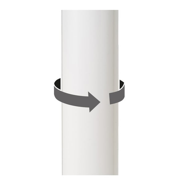 Bijele barske stolice u setu podesive visine 2 kom od umjetne kože (visine sjedala 56,5 cm) – Casa Selección-image-4