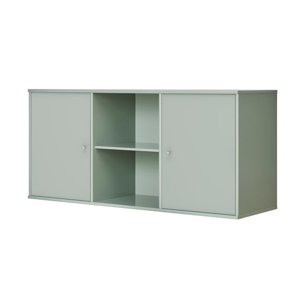 Svijetlo zelena niska viseća komoda 133x61 cm Mistral – Hammel Furniture-image-1