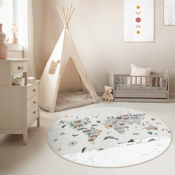 Periv dječji tepih za igru ø120 cm Big World – Mila Home-image-2
