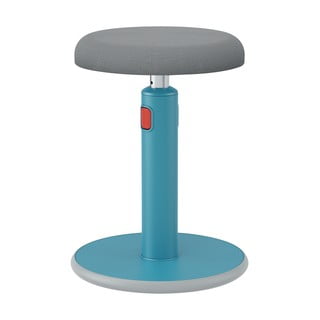 Plava ergonomska stolica za ravnotežu Leitz Cozy Ergo