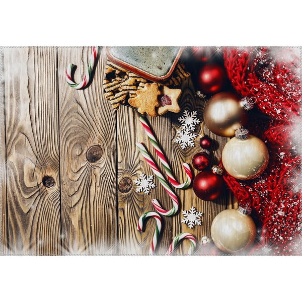 Tepih Vitaus Christmas Period Tree Deco, 50 x 80 cm