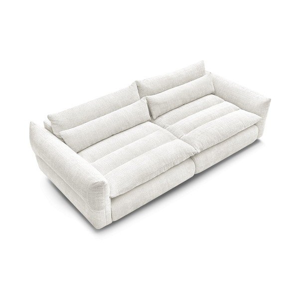 Bijela sofa od šenila 276 cm Neil – Bobochic Paris-image-3