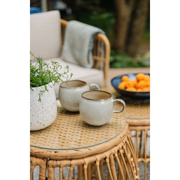 Okrugli vrtni stolić od umjetnog ratana ø 55,5 cm Vistdal - Bonami Essentials-image-1