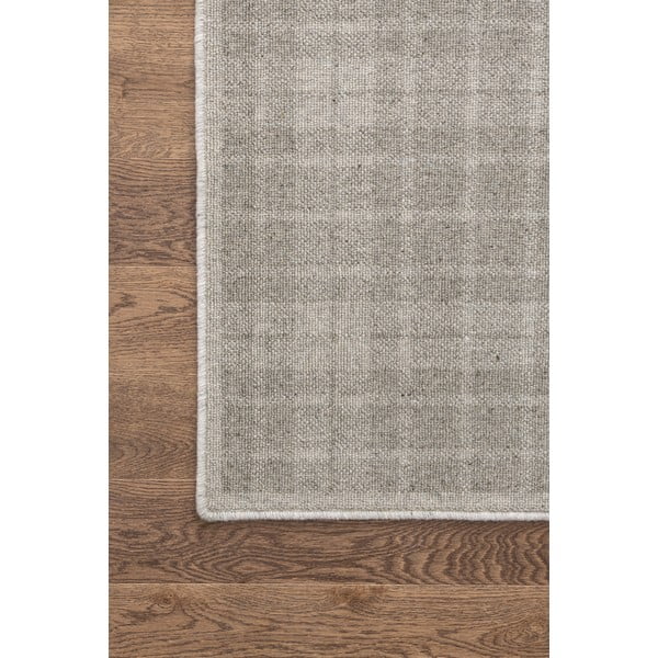 Svijetlo sivi vuneni tepih 160x230 cm Pano – Agnella-image-3