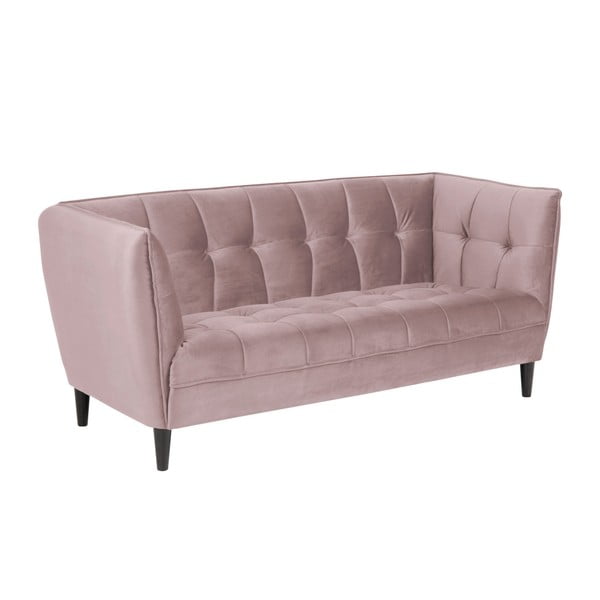 Acton Jonna roza baršunasta sofa-image-2