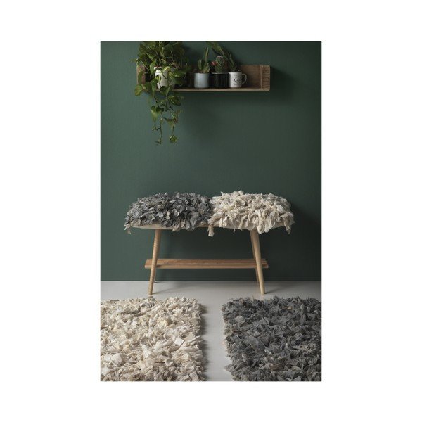 Sivi tepih Geese Fluffy, 120 x 60 cm-image-2