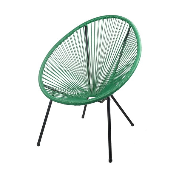 Zelena plastična vrtna stolica Dalida - Garden Pleasure
