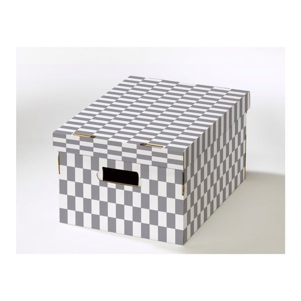 Set od 2 kutije s poklopcem od valovitog kartona Compactor Lenny, 40 x 31 x 21 cm