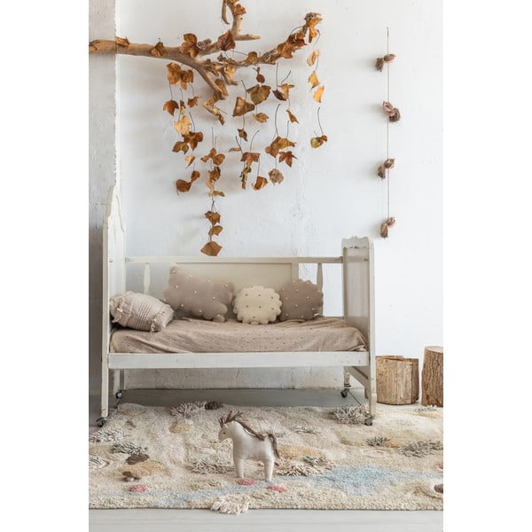 Bež pamučan dječji tepih za igru 120x160 cm Path of Nature – Lorena Canals-image-1