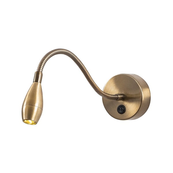 LED zidna lampa u zlatnoj boji Reading – Opviq lights-image-2