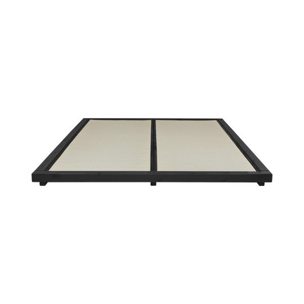 Bračni krevet od borovine s madracem i tatami Karup Design Dock Double Latex Black / Natural, 140 x 200 cm-image-3