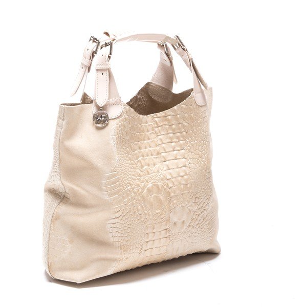 Kožna torbica Roberta M. 820 Bež-image-2