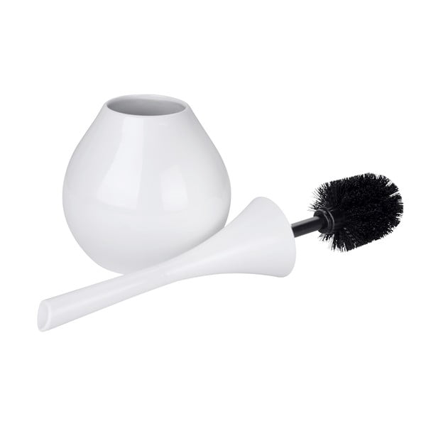 Bijela četka za toalet Wenko Flakon-image-1
