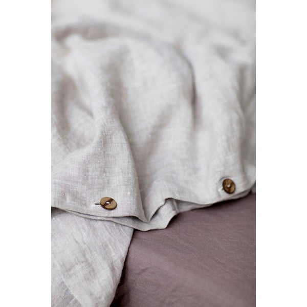 Prirodna lanena navlaka za pokrivač Linen Tales, 140 x 200 cm-image-1