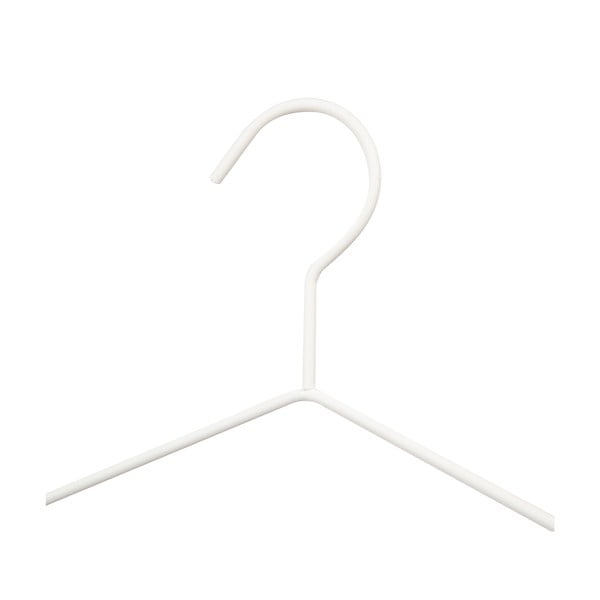 Set od 2 bijele vješalice s drvenim detaljem Compactor Frosted-image-3