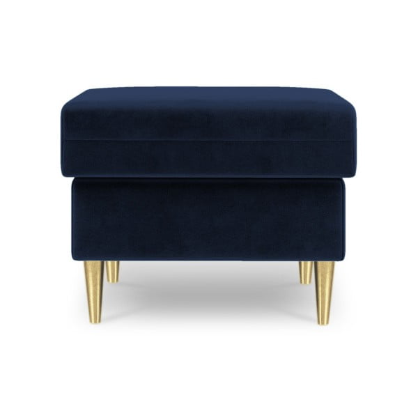 Plavi tabure Mazzini Sofas Muguet, 60 x 45 cm-image-2