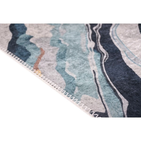 Žuti /plavi periv tepih 80x150 cm Colors of Joy – Vitaus-image-2