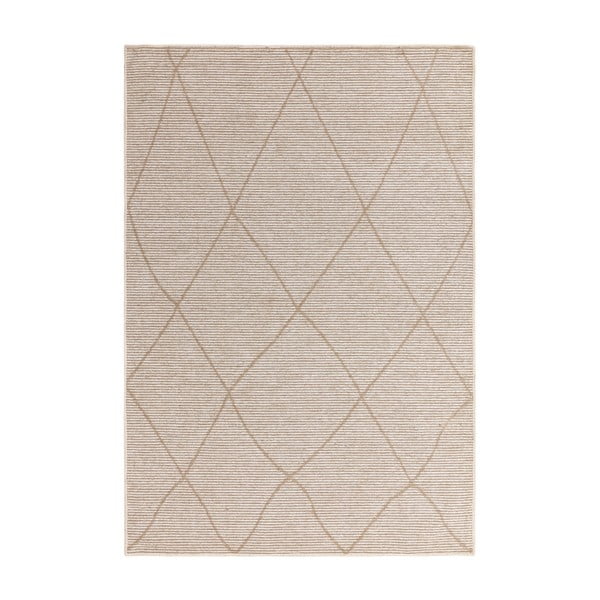 Krem tepih od mješavine jute 160x230 cm Mulberrry – Asiatic Carpets