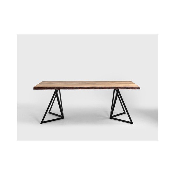 Blagovaonski stol s borovom daskom Custom Form Sherwood Dark, 240 x 100 cm-image-1