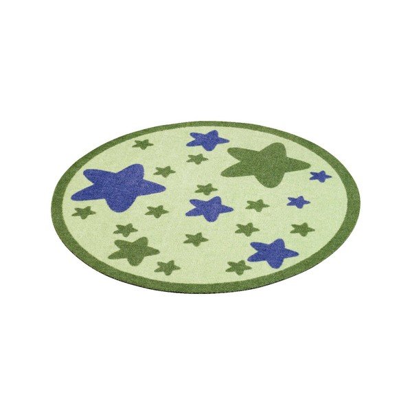 Dječji zeleni tepih Zala Living Star, ⌀ 100 cm-image-2