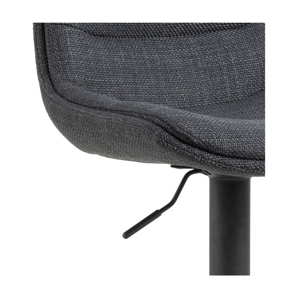 Siva barska stolica podesive visine (visine sjedala 65 cm) Adisa – Actona-image-4