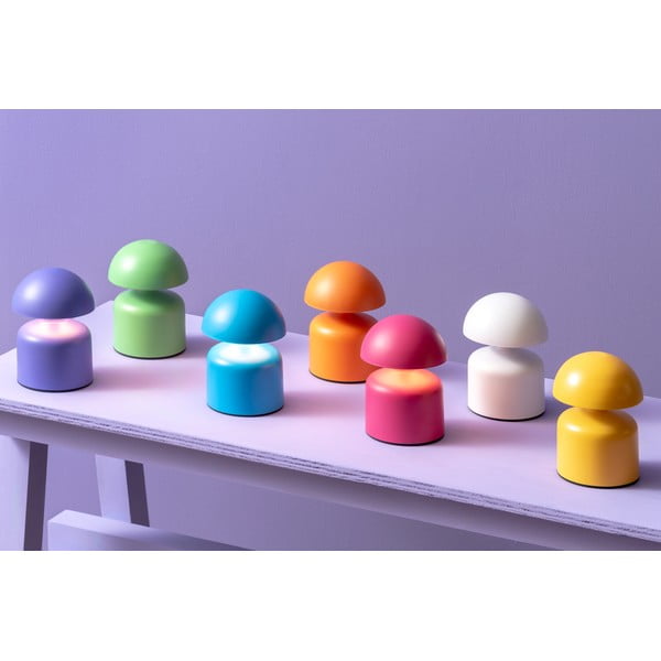 Plava stolna lampa s metalnim sjenilom (visina 15 cm) Impetu – Leitmotiv-image-1