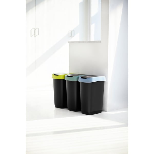 Kanta za otpad od reciklirane plastike 25 l Twist - Rotho-image-1