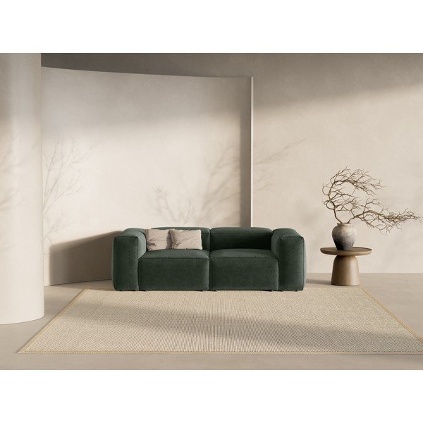 Zelena sofa 224 cm Bergamo – Cosmopolitan Design-image-1