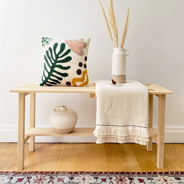 Jastučnica a primjesom lana Joynodes Lotus, 43 x 43 cm-image-1