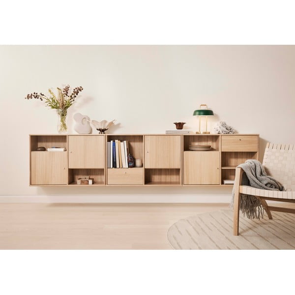 Niska komoda u dekoru hrasta 267x61 cm Mistral - Hammel Furniture-image-1